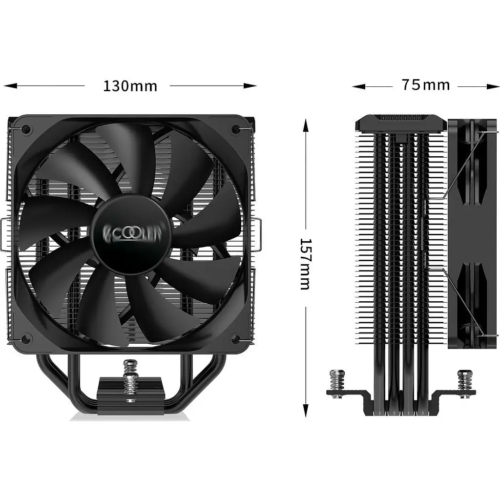 Кулер для процесора PcCooler PALADIN EX400 (PALADIN EX400) - фото 5