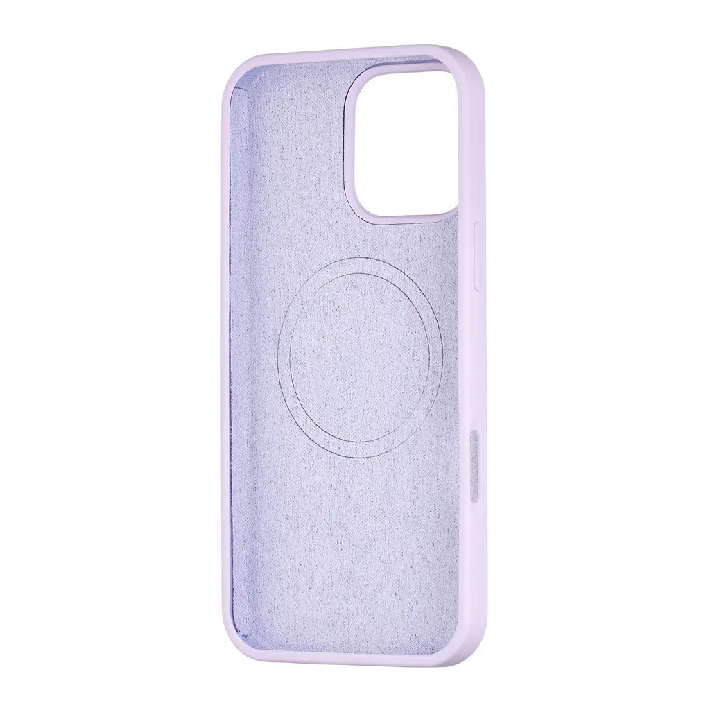 Чохол Silicone Case Full Cover with MagSafe iPhone 16 Pro Max Lilac - фото 2