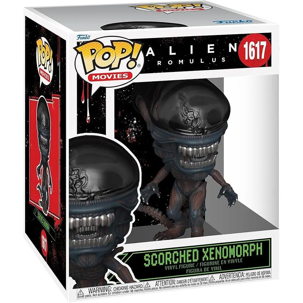 Фігурка Funko Pop Чужий Ромул Чужий Alien Romulus Scorched Xenomorph 15 см FP AR SX 1617 - фото 3