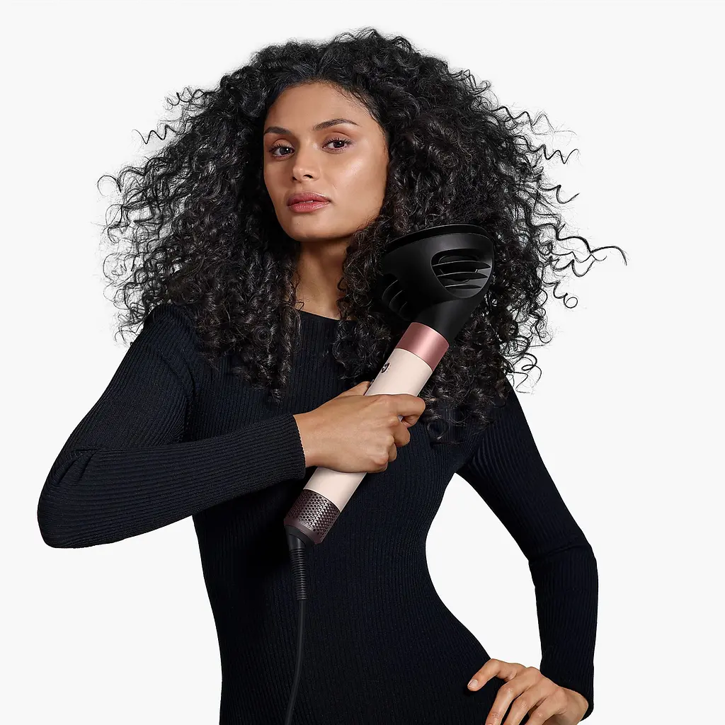 Стайлер Dyson HS08 Airwrap ID Curly + Coily Ceramic Pink/Rose Gold (60552) - фото 6