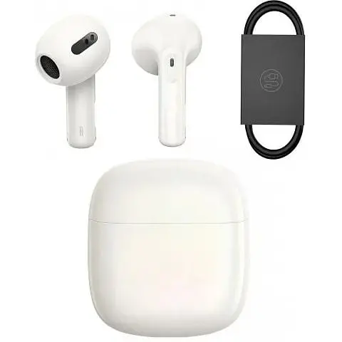 Навушники Baseus Storm 3 Bluetooth білі NGTW140102 - фото 4
