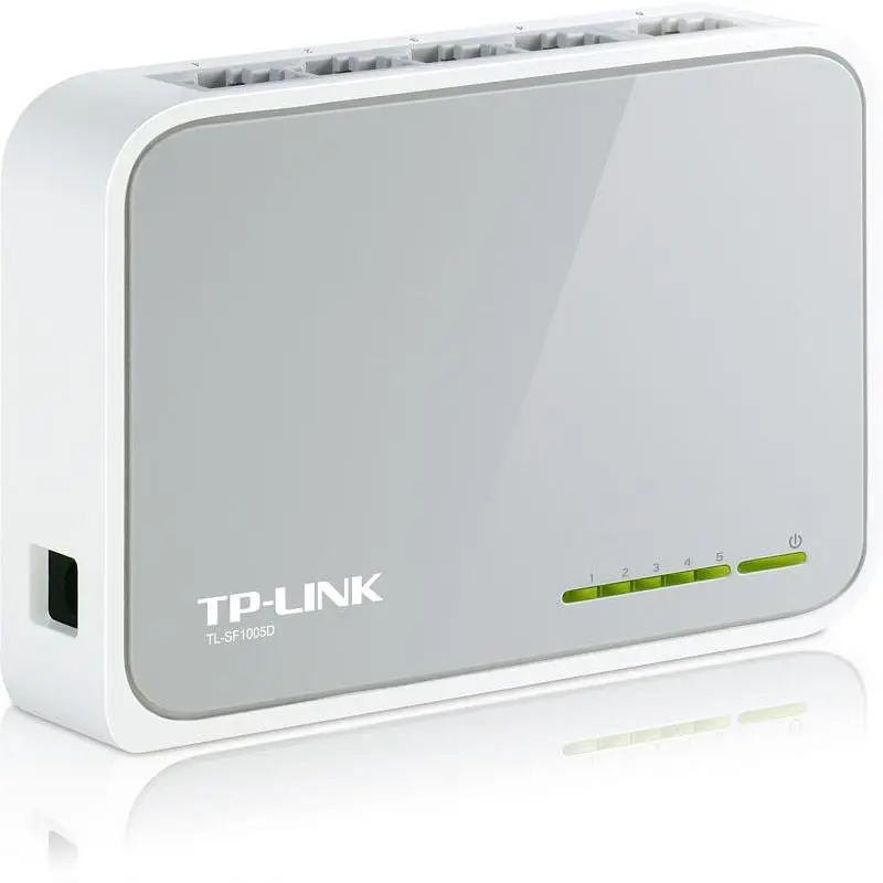 Комутатор TP-LINK TL-SF1005D mini 5x10 - фото 4