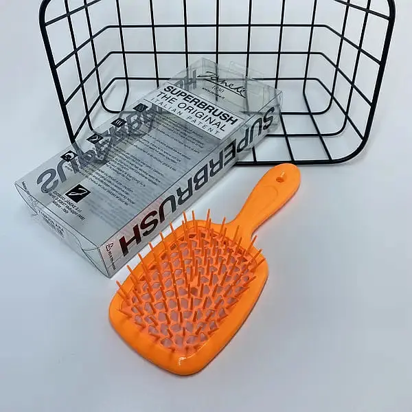 Щітка для волосся помаранчева Superbrush Janeke - фото 2