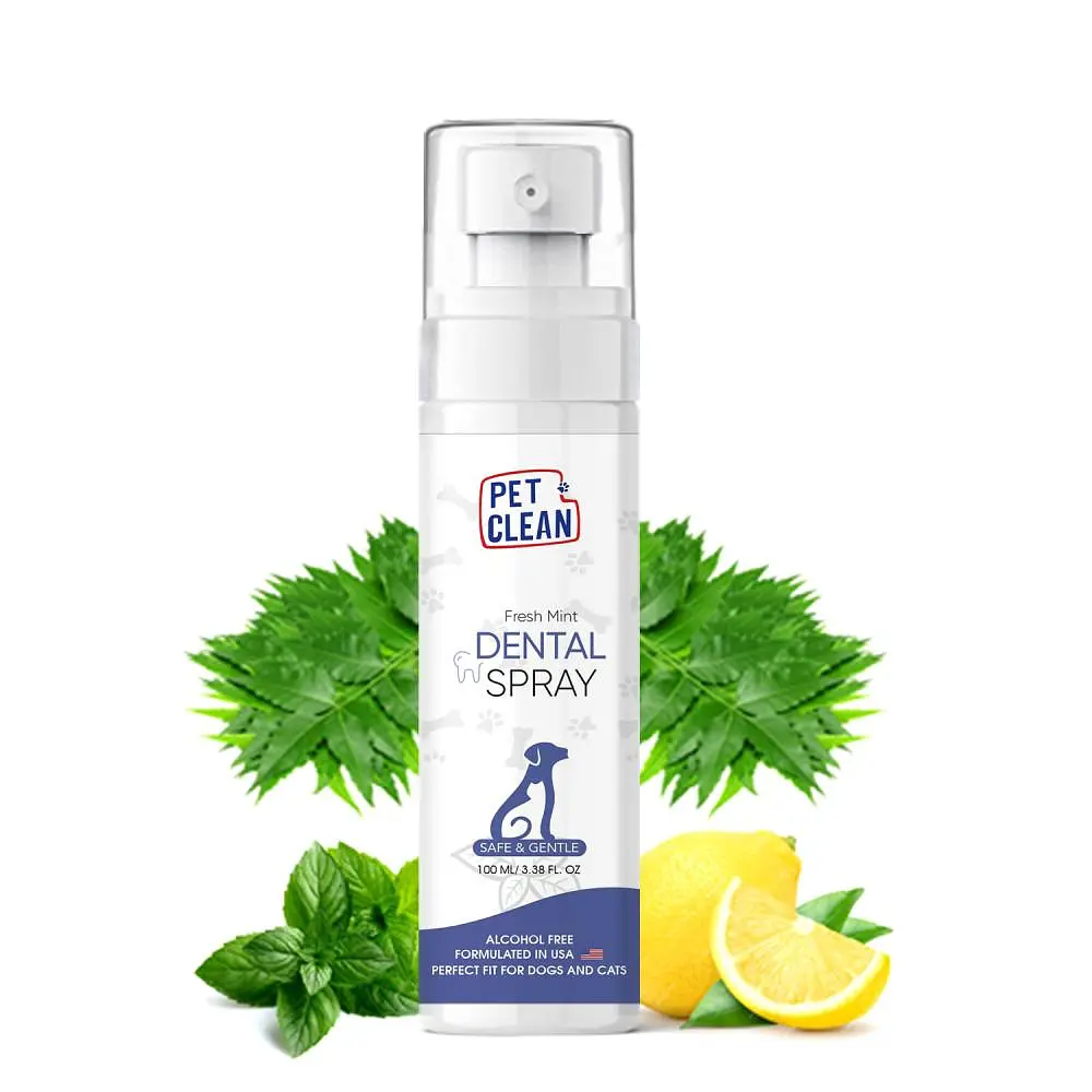Спрей Pet Clean DENTAL SPRAY для гігієни ротової порожнини та підтримки здоров'я зубів домашніх тварин 100 мл (арт.PCDS100)