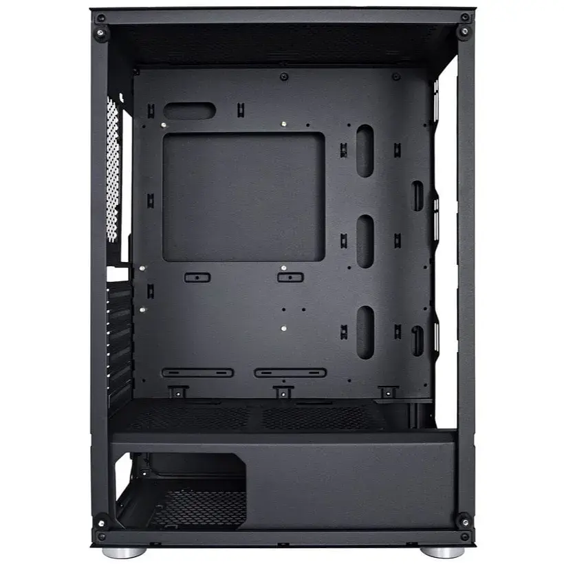 Корпус 1stPlayer X4-4F1 Black 600W - фото 4