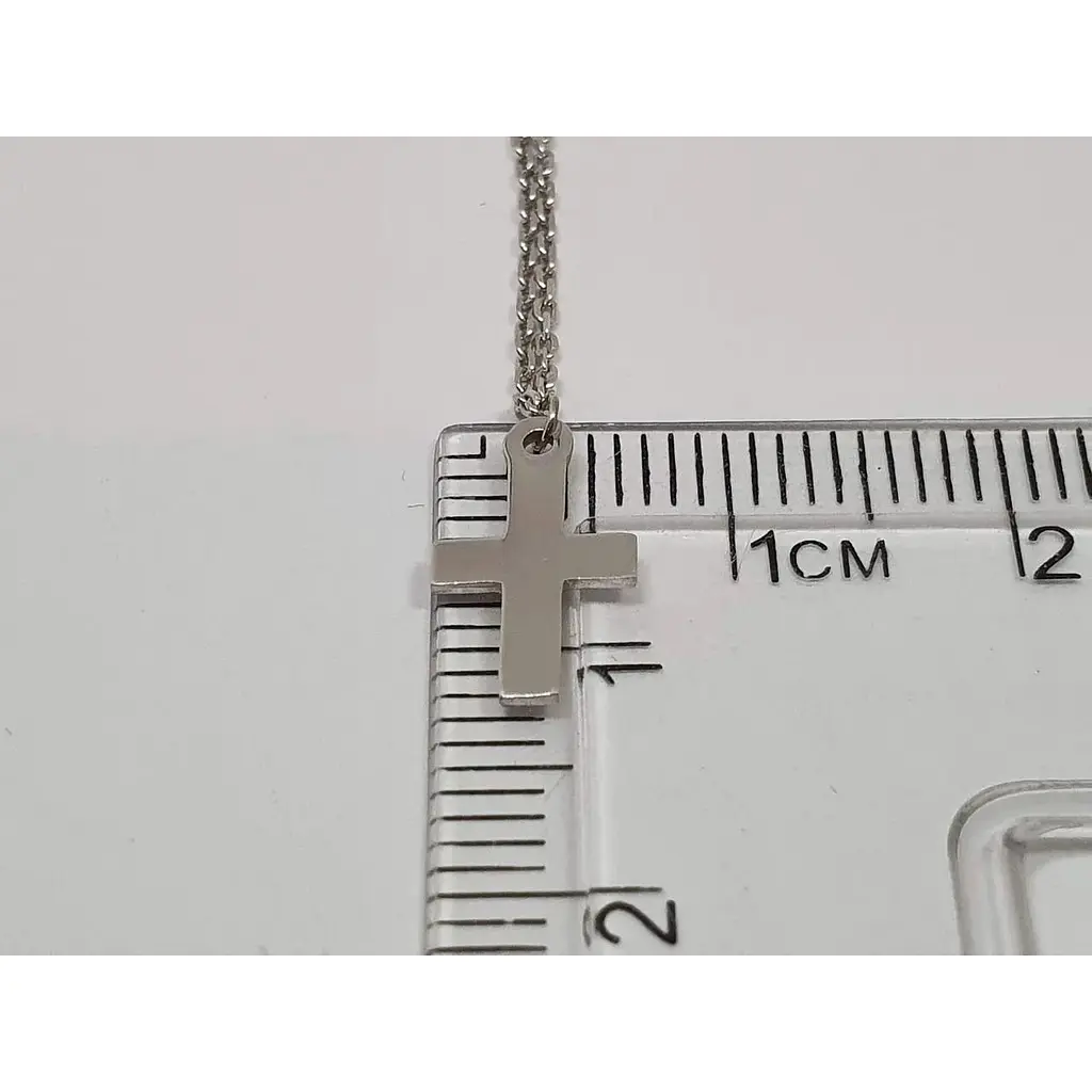 Срібне кольє Qvaliz Хрестик. 90801328 - фото 3