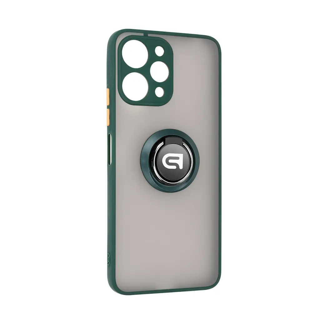 Чохол ArmorStandart Frosted Matte Ring для Xiaomi Redmi 12 4G Dark Green