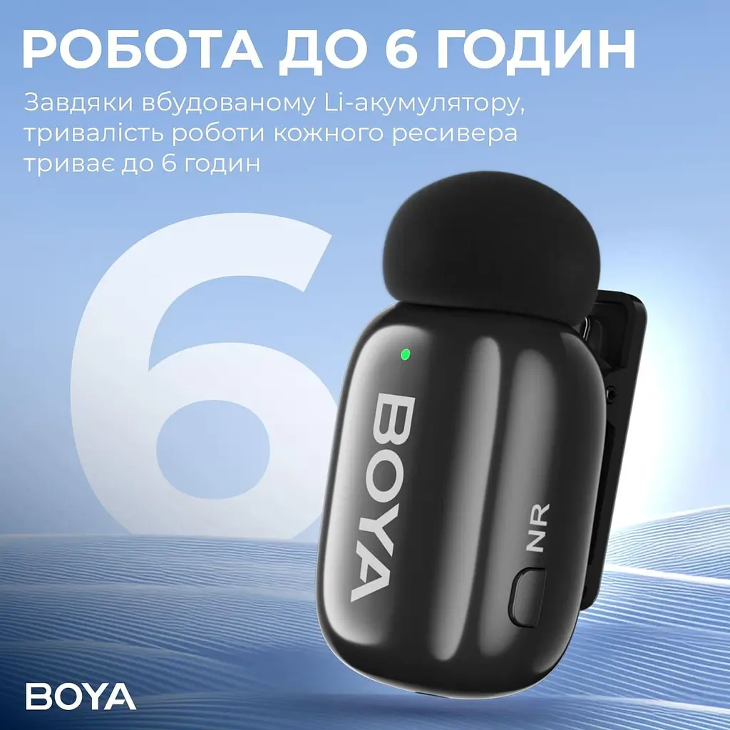 Мікрофон Boya mini-16 Lightning Black (mini-16) - фото 10