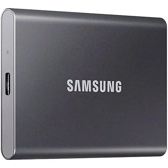 Зовнішній SSD накопичувач Samsung T7 2TB Titan Gray (MU-PC2T0T/WW) [91905] - фото 4