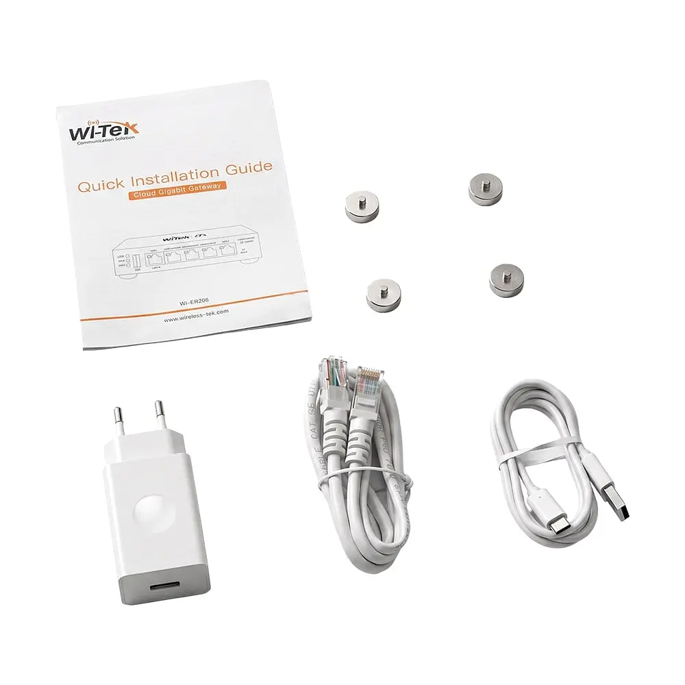 Контролер точок доступу AP / гігабітний VPN-маршрутизатор Wi-Tek WI-ER205 (73-00263) - фото 9