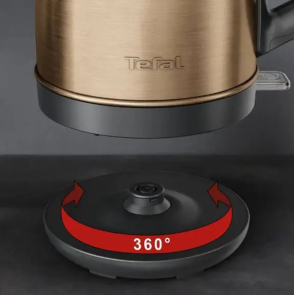 Электрочайник Tefal KI280G10 1.7 л бронзовый - фото 12