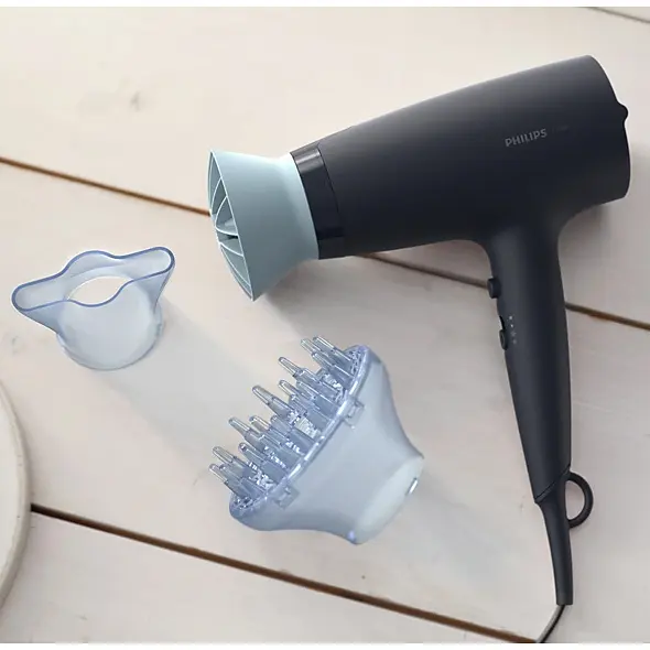 Фен Philips ThermoProtect 2100 Вт 6 режимів чорний (BHD360/20) - фото 7