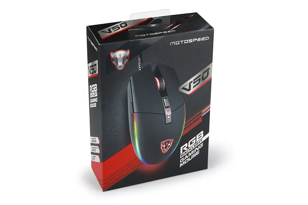 Миша Motospeed V50 (mtv50) Black USB - фото 10