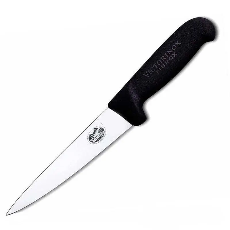 Кухонний ніж Victorinox Fibrox Sticking лезо 14см з чорн. ручкою