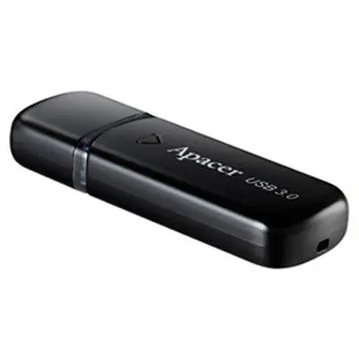 USB флеш накопичувач Apacer 32GB AH355 Black USB 3.0 (AP32GAH355B-1) - фото 2