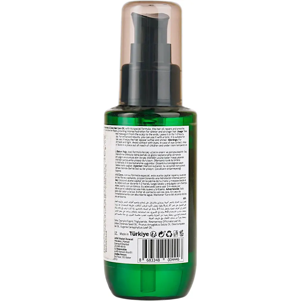 Олія для волосся Agiva Rosemary & Clove Pro Care Hair Oil Розмарин та гвоздика 100 мл - фото 2