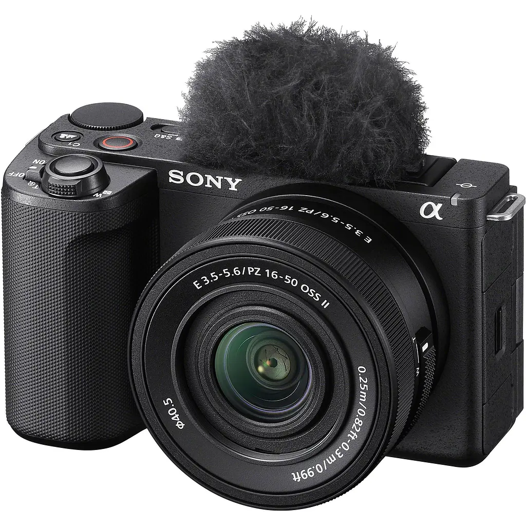Бездзеркальний фотоапарат Sony ZV-E10 II Kit E 16-50mm f/3.5-5.6 PZ OSS II + E 55-210mm f/4.5-6.3 OSS Black (SOZVE102KB55) [164793] - фото 9
