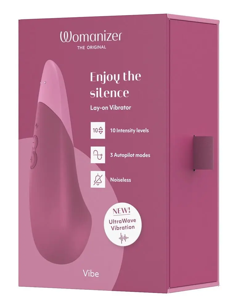 Мінівібратор Womanizer Vibe Dusky Pink, 3 авторежими + 10 рівнів інтенсивності - фото 9