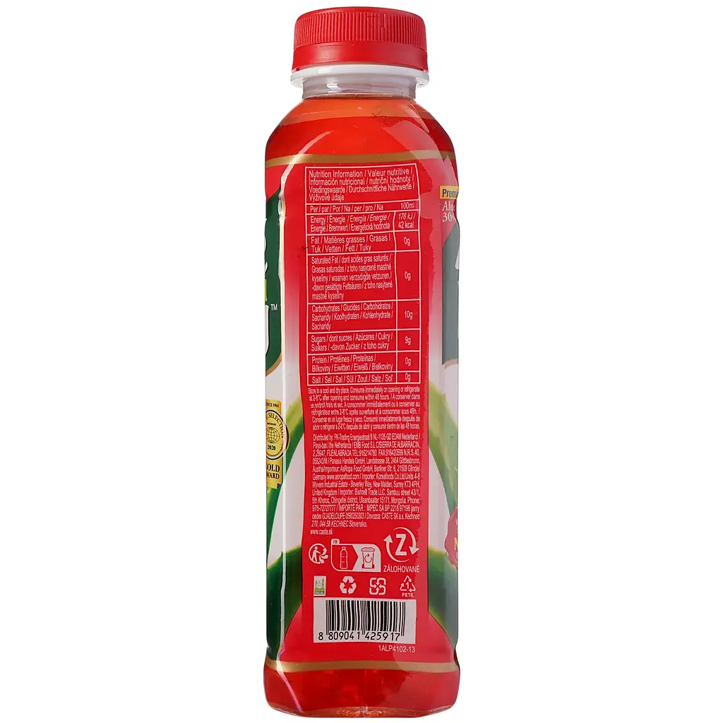Напій OKF Aloe Vera King Strawberry 500 мл - фото 2