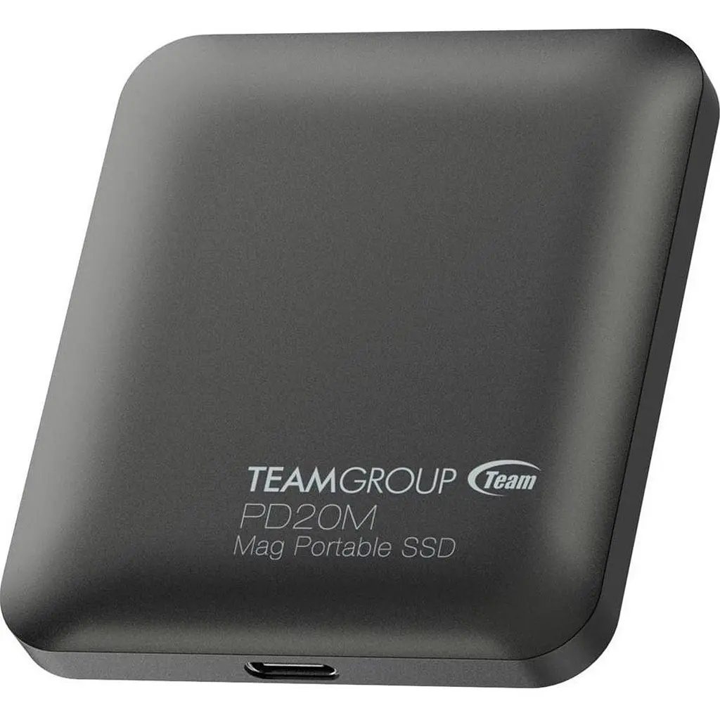 Зовнішній SSD накопичувач TEAM PD20M Mag 2TB Titanium Gray (TPSEG2002T0C108) [128384] - фото 2