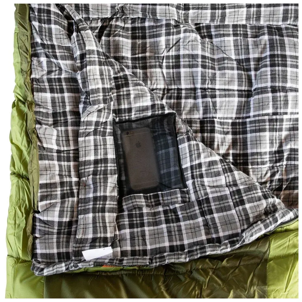 Спальний мішок Tramp Kingwood Regular Olive/Grey L (UTRS-053R-L) - фото 9
