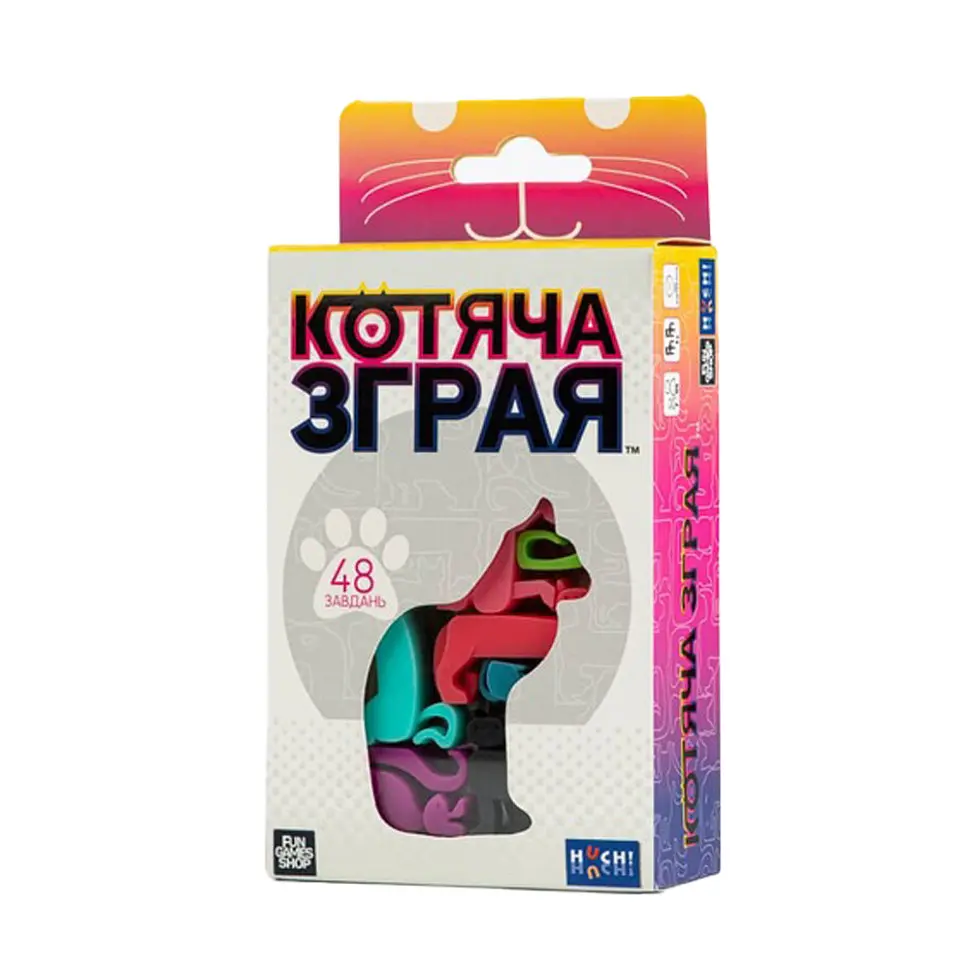 Дитяча гра головоломка "Котяча зграя" українською мовою Fun Games 27,5х27,5х7 см det0015188