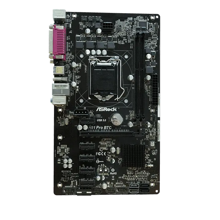 Материнська плата ASRock H81 Pro BTC LGA 1150 (H81 Pro BTC) Б/В - фото 3