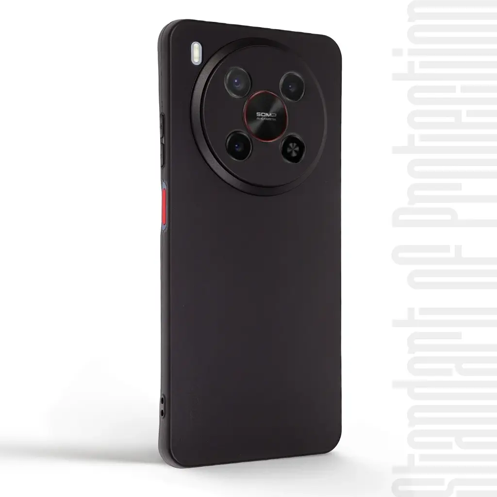 Чохол ArmorStandart Matte Slim Fit для ZTE Nubia V70 Max 4G Camera cover Black - фото 2