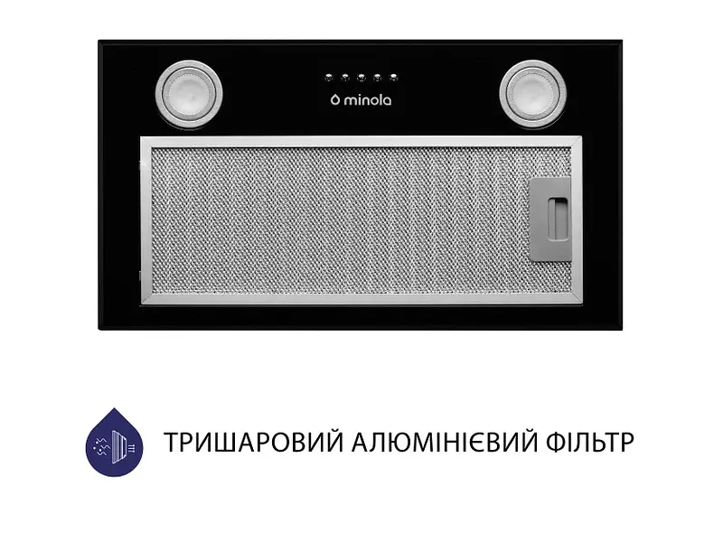 Витяжка Minola HBI 5722 BL 1200 LED - фото 4
