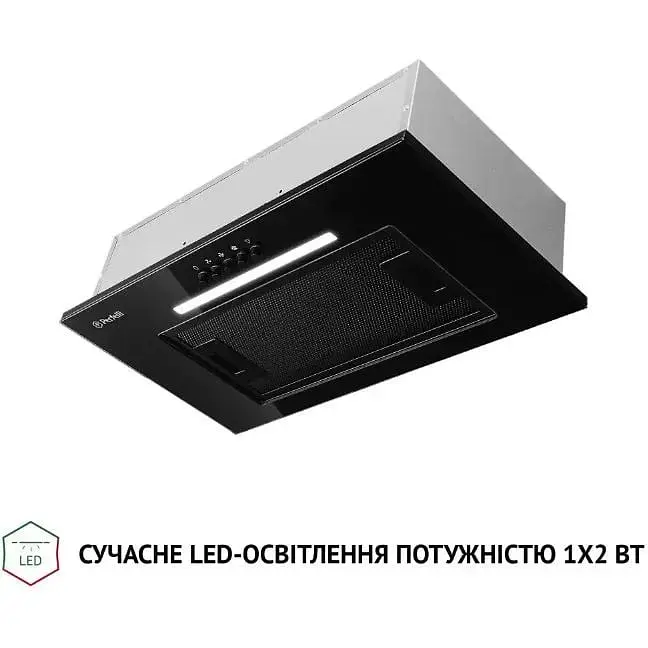 Витяжка вбудована Perfelli BI 5256 BL 700 LED - фото 3