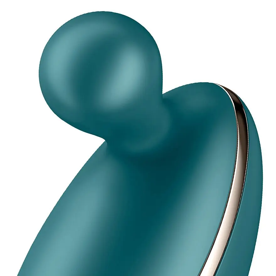 Вібратор для зовнішньої стимуляції Satisfyer Spot On 1 Green, гнучкий відросток - фото 4