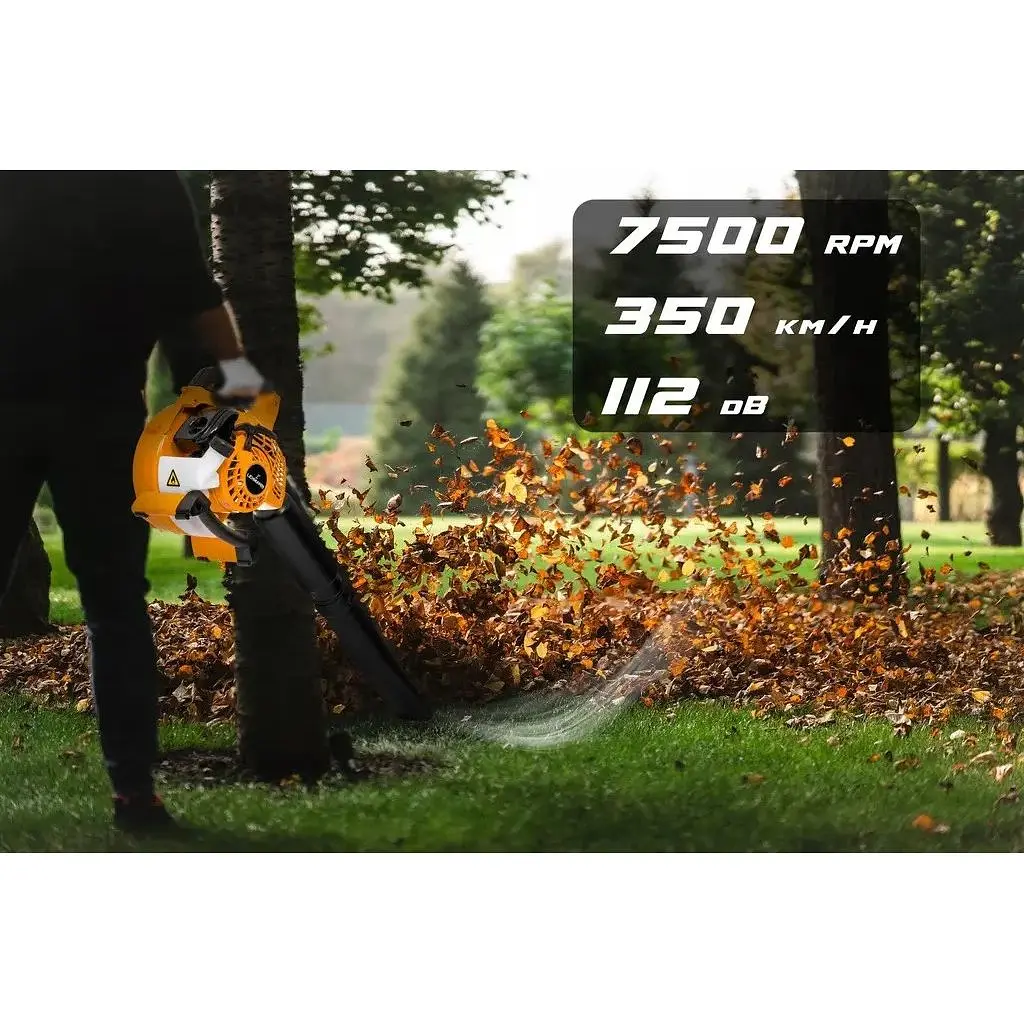 Садовый пылесос-ветродувка Lehmann PE-50B бензиновая - фото 9