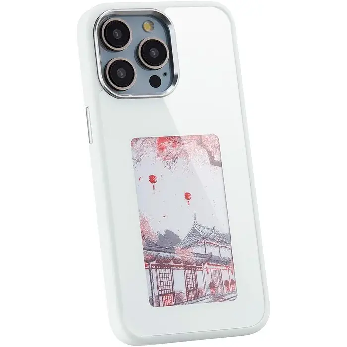 Чохол Ink Show E-ink Screen Case для Apple iPhone 15 Pro White [105283] - фото 2