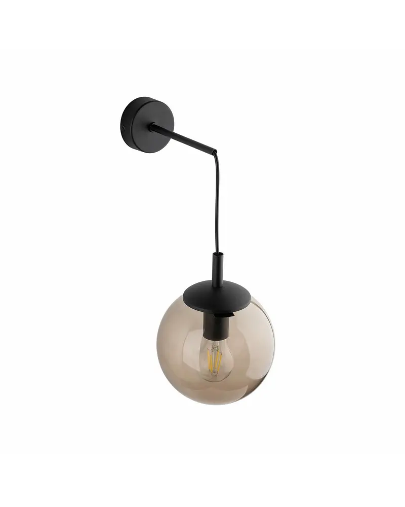 Бра TK Lighting 5389 Esme E27 1x15W IP20 Bk - фото 3