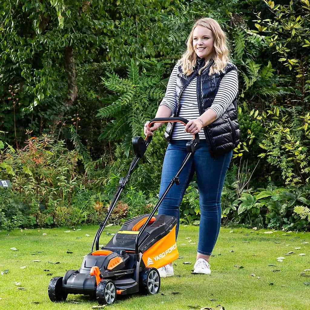 Газонокосилка аккумуляторная с триммером Yard Force LM C33+LT C25B - фото 7