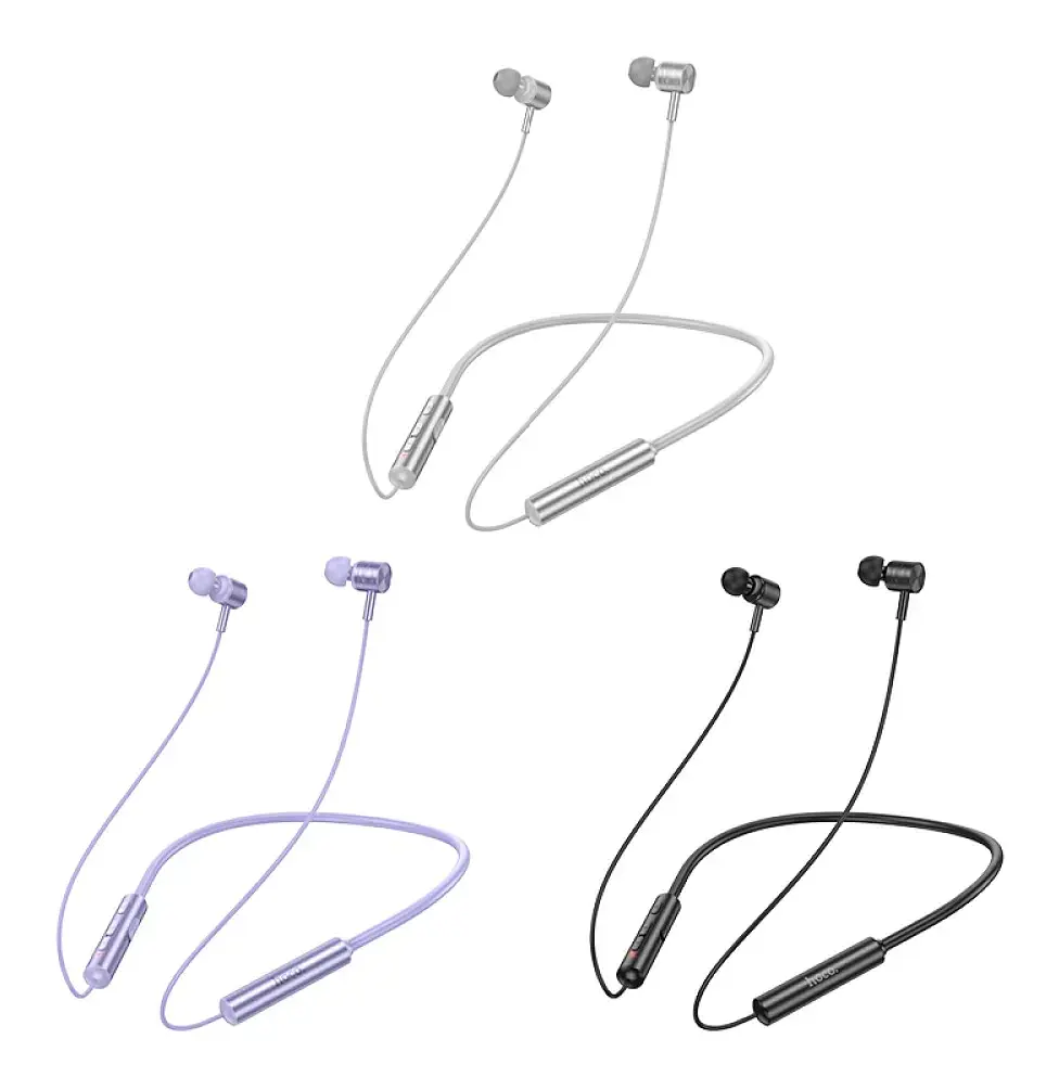 Bluetooth наушники Hoco ES69 Platinum neck-mounted BT earphones black - фото 3