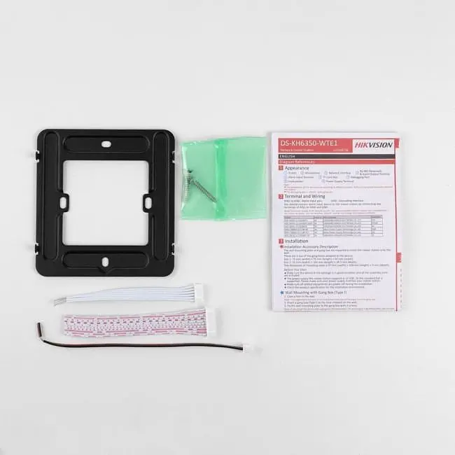 IP-видеодомофон Hikvision White (DS-KH6350-WТE1) - фото 8