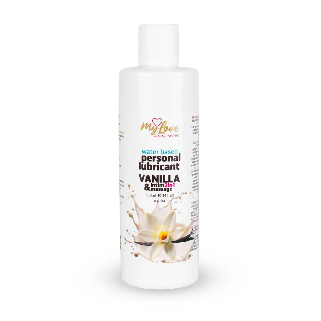 Лубрикант Boys Of Toys MyLove Aroma Series IntimMassage Vanilla 2в1 та масажний гель, 300 мл