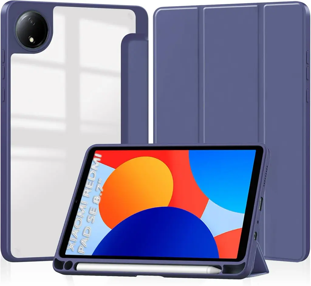 Чохол до планшета BeCover Soft Edge TPU Xiaomi Redmi Pad SE 8.7" Deep Blue (712565) - фото 4