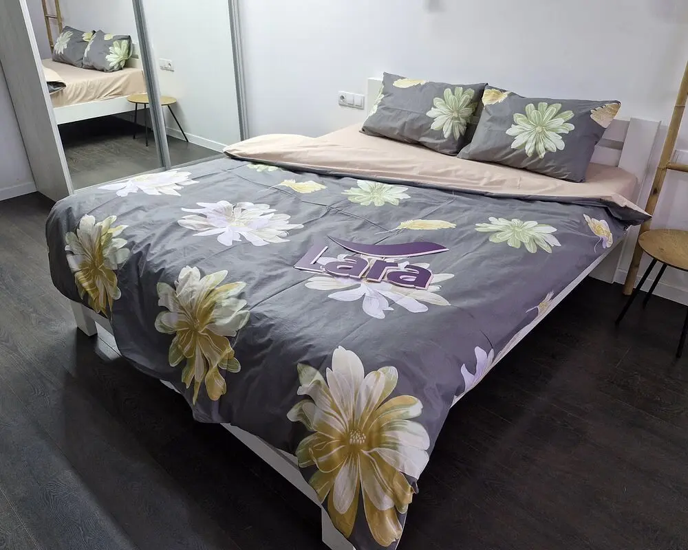 Постільна білизна LARA бязь d11346d двоспальна 180х220 см - фото 2