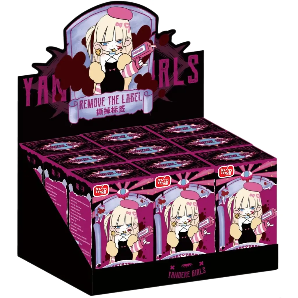 Фігурка колекційна 10/10 Toys Yandere Girls серія Remove the label, surprise  box (BJ-002-001) - фото 3