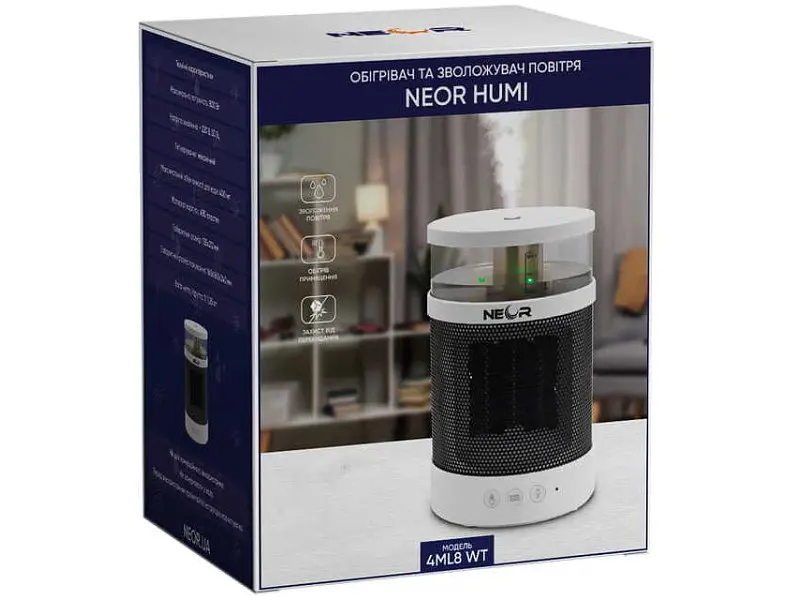 Зволожувач повітря NEOR HUMI 4ML8 WT (22301017) - фото 8