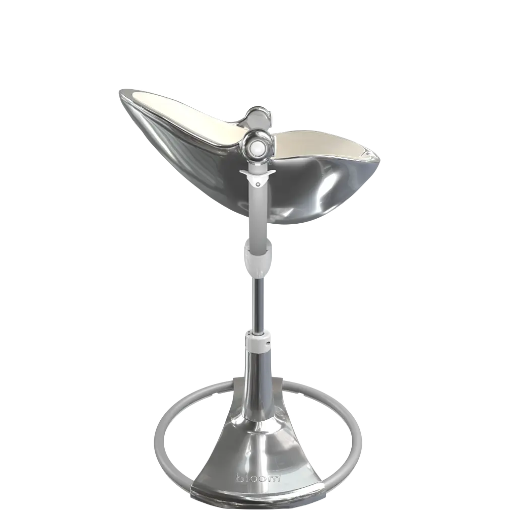 Стульчик для кормления Bloom Fresco Silver/Coconut white (E10535-S\E10516-CWL) - фото 7