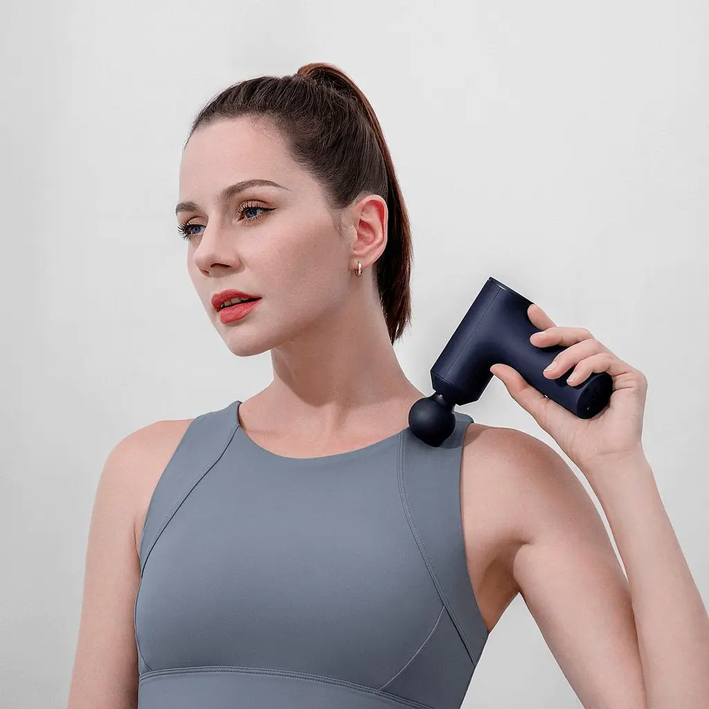 Перкусійний масажер Xiaomi Massage Gun Mini Navy Blue (XMFG-M352) [80194] - фото 6