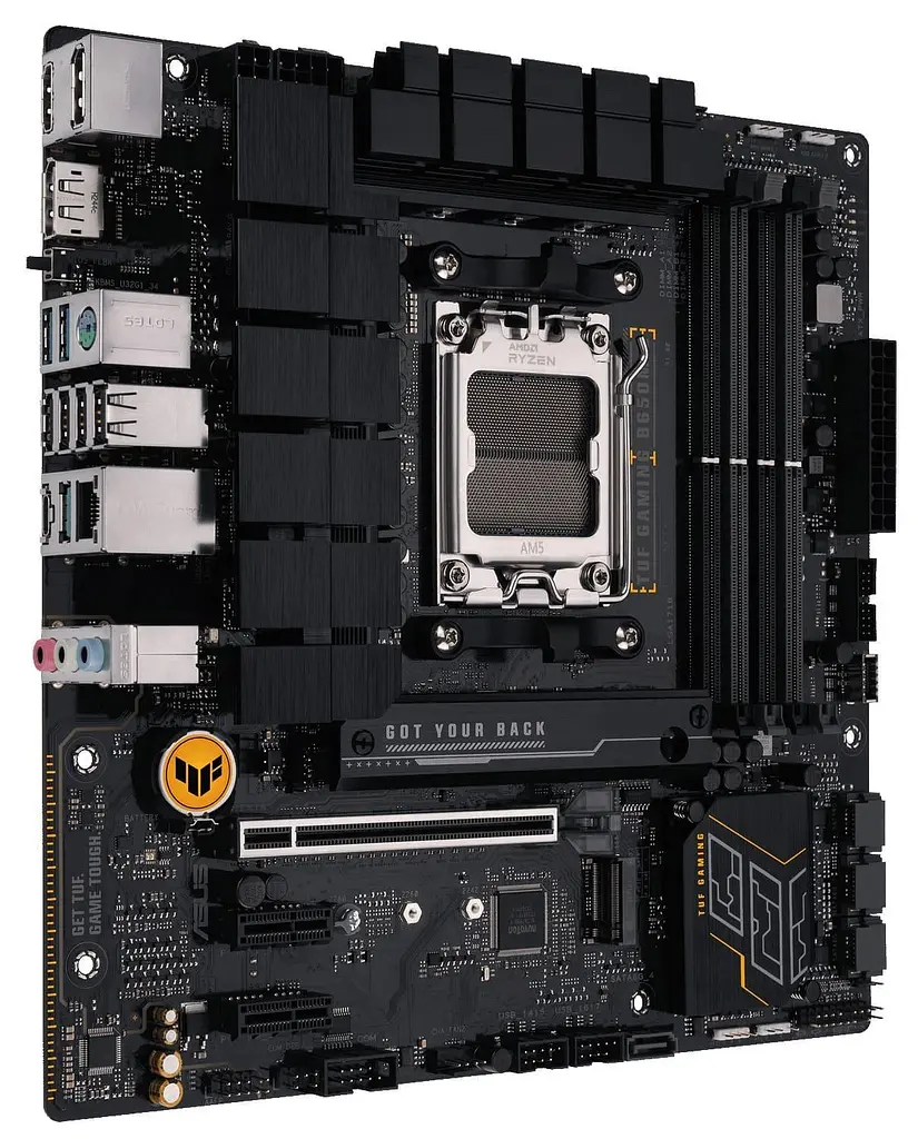 Материнська плата ASUS TUF GAMING B650M-E (TUF GAMING B650M-E) (Socket AM5, AMD B650, Micro-ATX) - фото 3