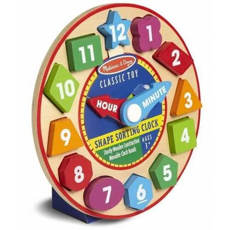 Розвиваюча іграшка Melissa&Doug Годинник-сортер (MD18593) - фото 2