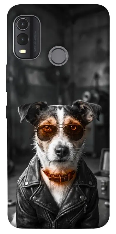 TPU чохол Demsky Jack rassel для Nokia G11 Plus