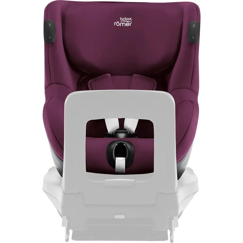 Автокрісло Britax Romer Dualfix iSENSE Burgundy Red (2000035108) - фото 2