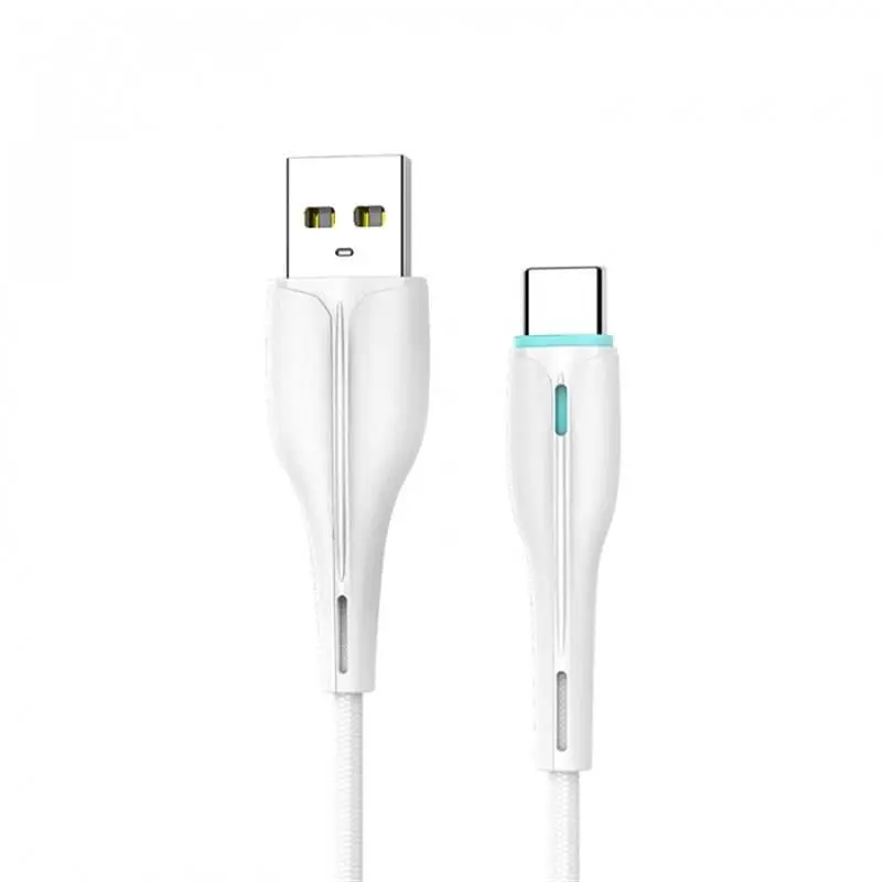 Кабель SkyDolphin S48T USB - USB Type-C (M/M), 1 м, White (SDUSB-000425) - фото 3