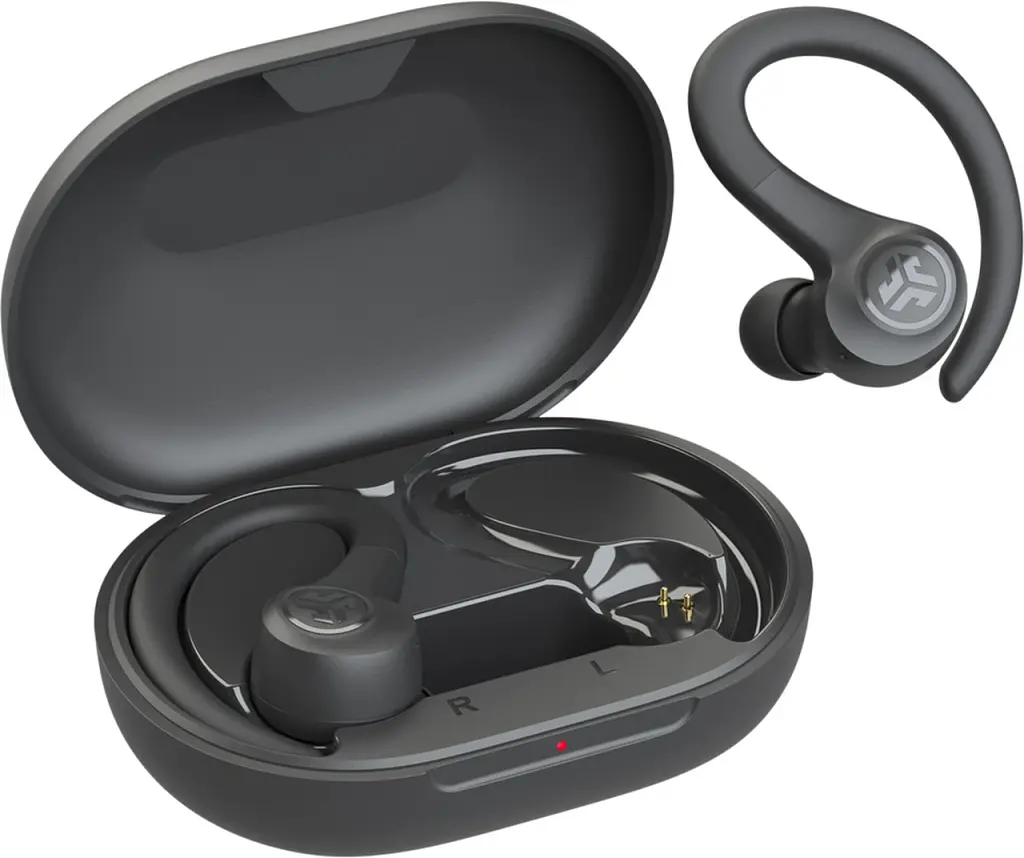 Навушники TWS Jlab Go Sport+ Graphite (IEUEBGAIRSPRTRBLK124) UA - фото 5